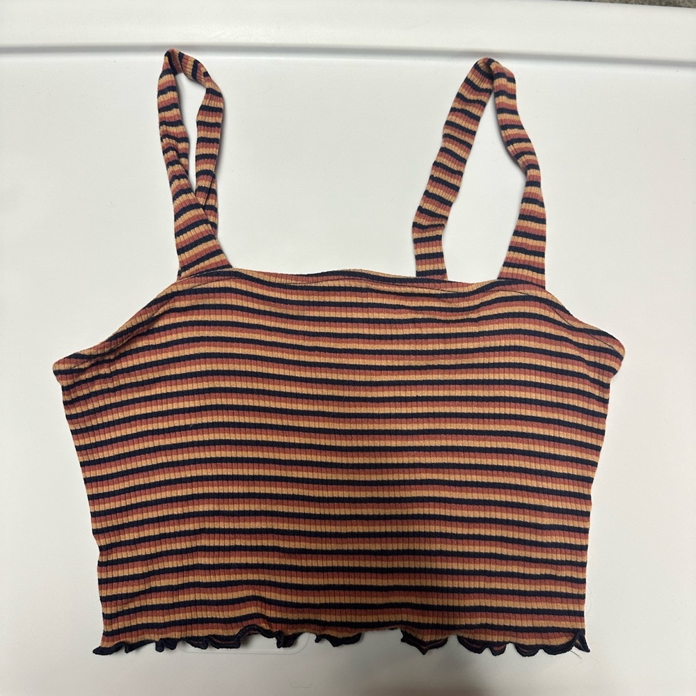 AMERICAN EAGLE STRIPED TANK TOP